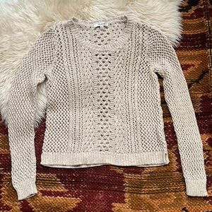EUC Madewell Summerstitch pullover sweater